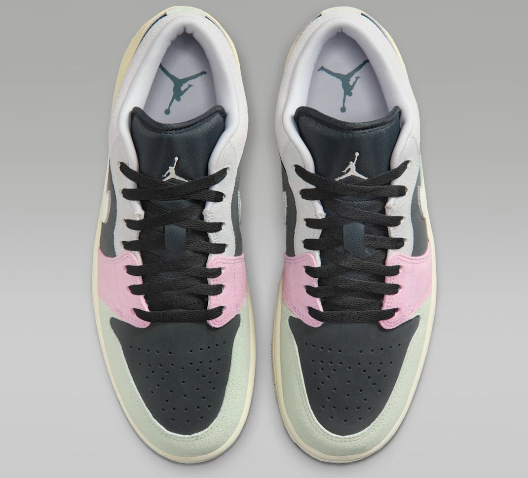 Alternative view of Giày Nike Air Jordan 1 Low SE ‘Grey Pink’ IB7109-004