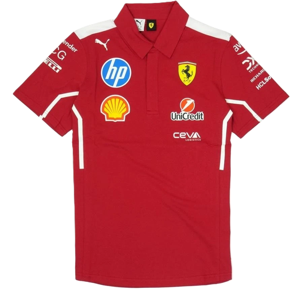 Áo Puma X Scuderia Ferrari 2025 Team Polo ‘Red’ 763944-01