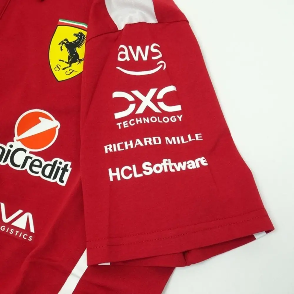 Áo Puma X Scuderia Ferrari 2025 Team Polo ‘Red’ 763944-01 - Ảnh 6