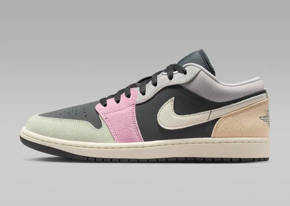 Giày Nike Air Jordan 1 Low SE ‘Grey Pink’ IB7109-004 - Ảnh 4