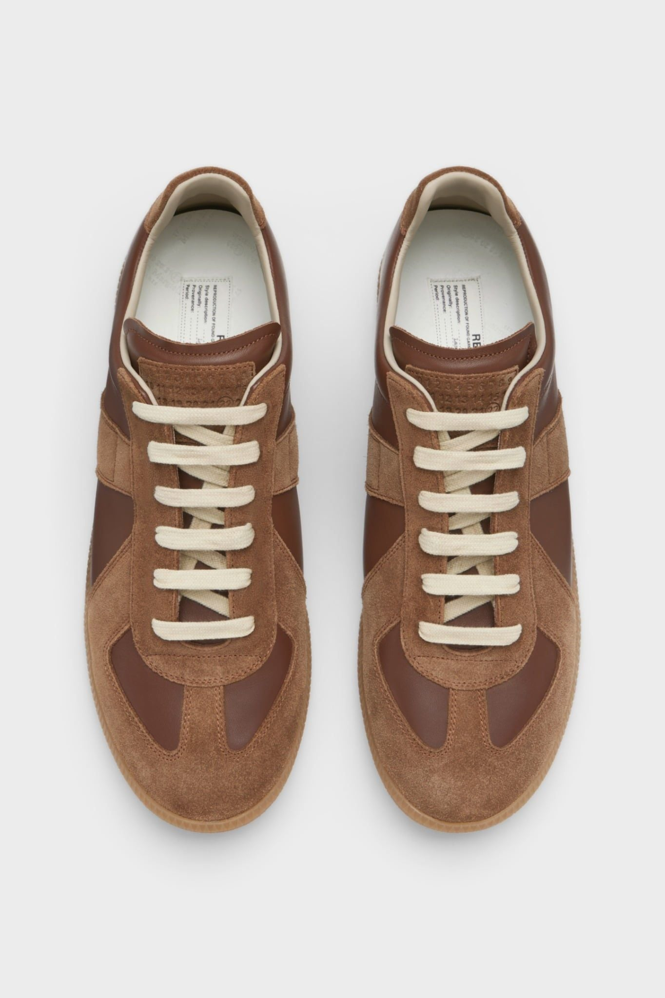 Alternative view of Giày Maison Margiela Replica Sneakers 'Brown' S58WS0109P1895T2370