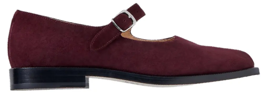 Giày Maison Margiela Tabi Mary-Janes 'Winetasting' S39WL0119P8572T5081