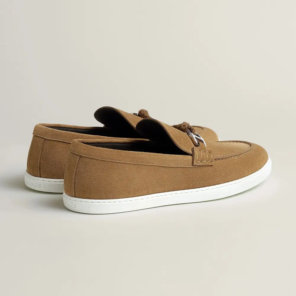 Giày Hermes Ignacio Loafer 'Brun Fumé' H241926ZAE5415 - Ảnh 3