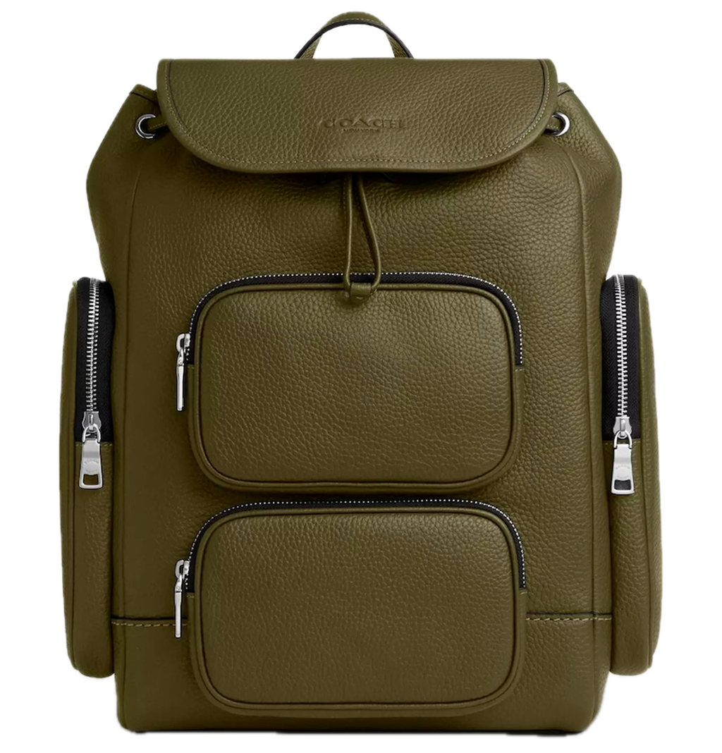 Balo Coach Finn Backpack 'Olive' CDC72-SVOL