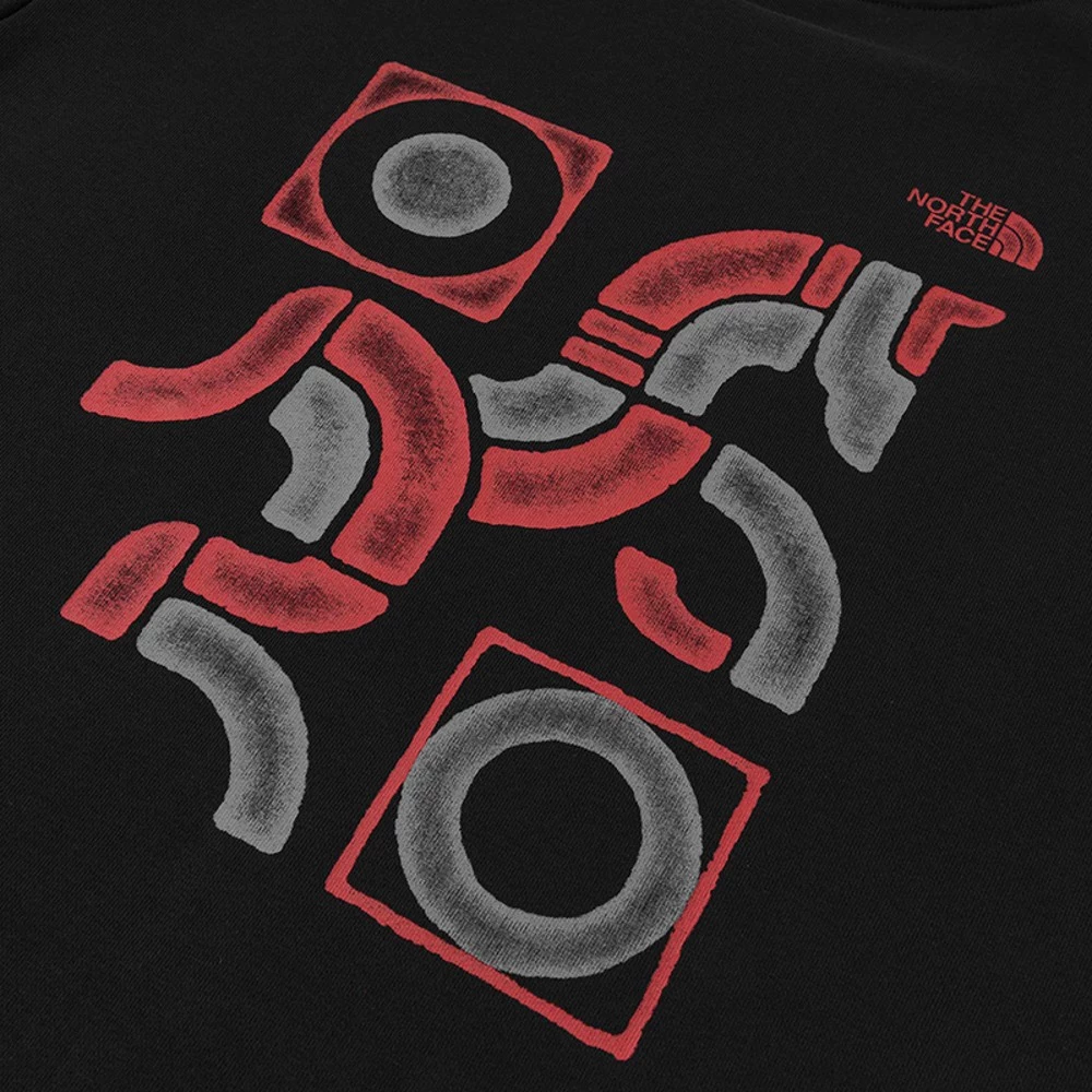 Áo The North Face YOTH Crew Graphic 'Black' NF0A8DQY-JK3 - Ảnh 3