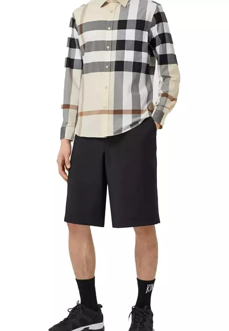 Áo Burberry Claverdon Long-sleeved 'Beige' 81054661 - Ảnh 3