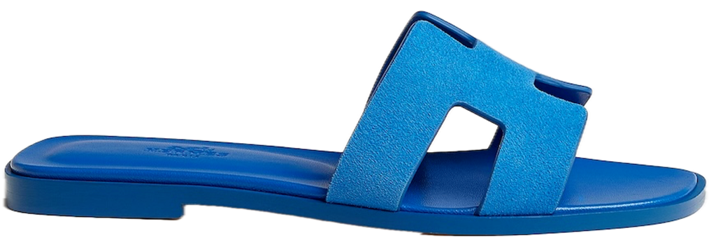 Dép Hermes Oran Sandal 'Bleu Pacifique' H221208ZvUB370