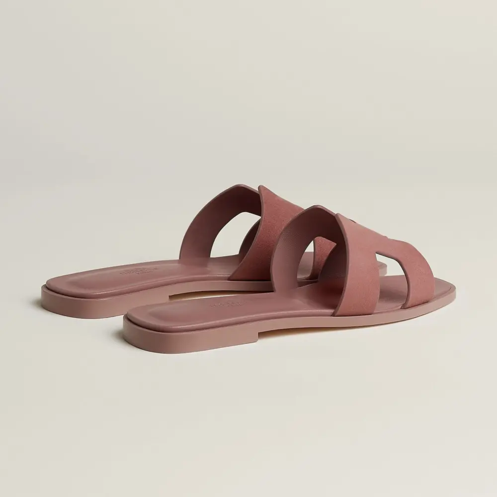 Dép Hermes Oran Sandal 'Rose Antique' H221208ZvRA365 - Ảnh 3