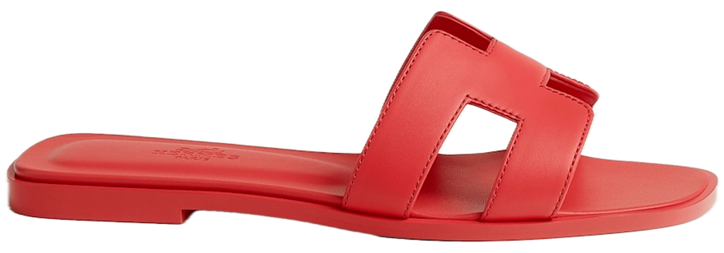 Dép Hermes Oran Sandal 'Rose Vermillon' H202230ZvEL375