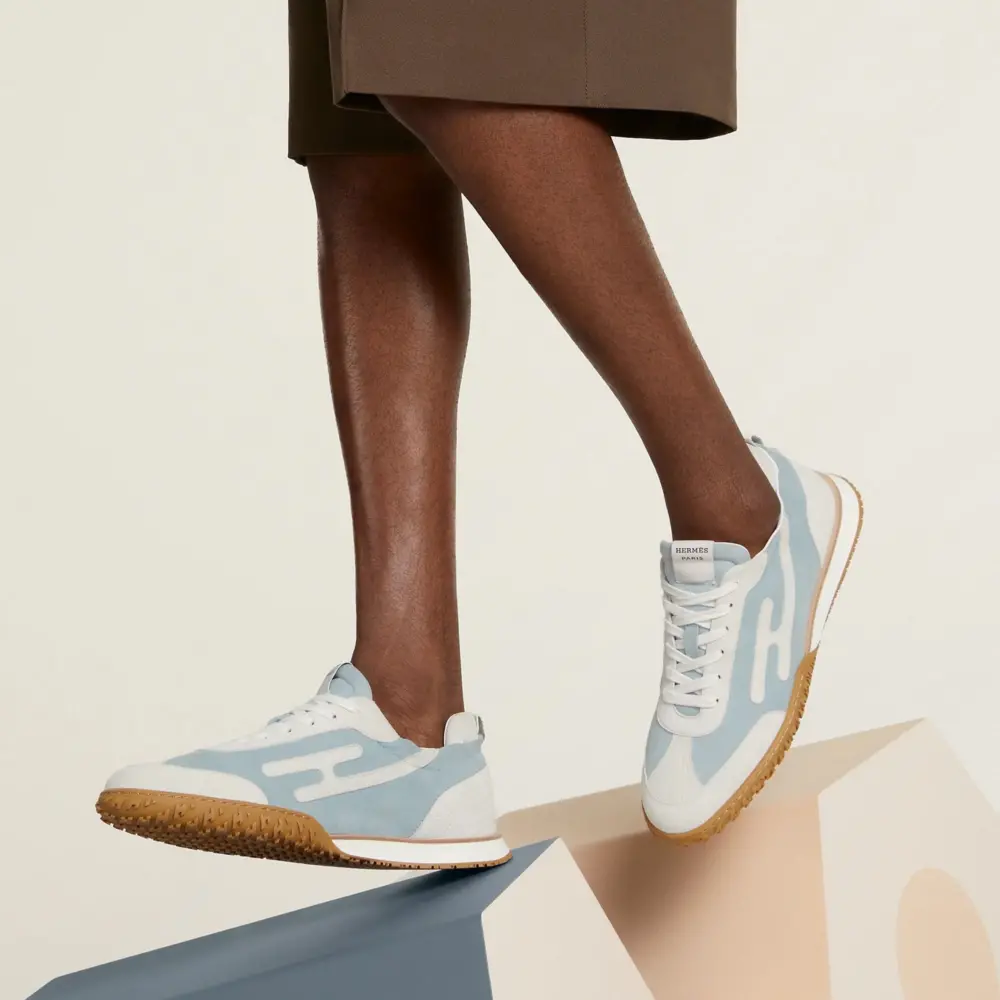 Giày Hermes Jet Sneaker 'Gris Nuage' H242925ZH6M395 - Ảnh 5