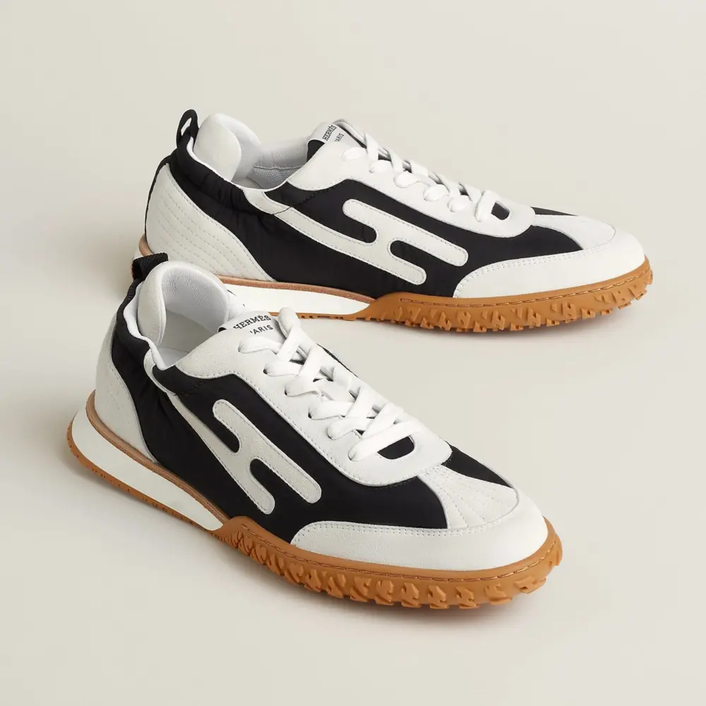 Giày Hermes Jet Sneaker 'Noir Blanc' H242923ZH02400 - Ảnh 5