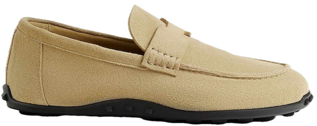 Giày Hermes Lazy Loafer 'Beige Albâtre' H252020ZvVD350