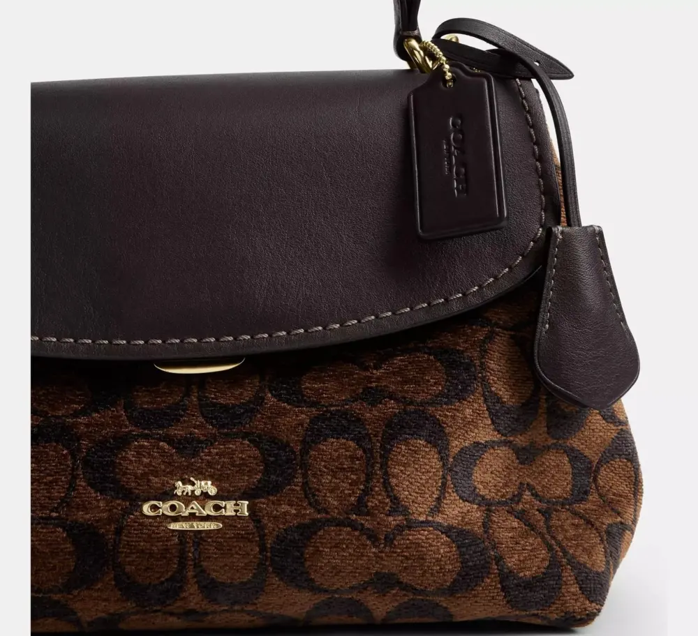 Alternative view of Túi Coach Emory Top Handle Bag 'Truffle' CDB08-IMA7U