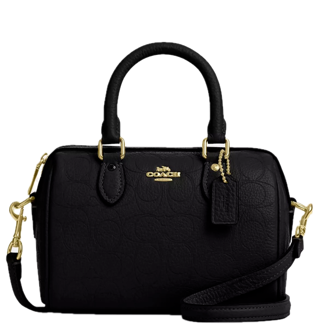 Túi Coach Mini Rowan Crossbody Bag 'Black' CCF28-IMBLK