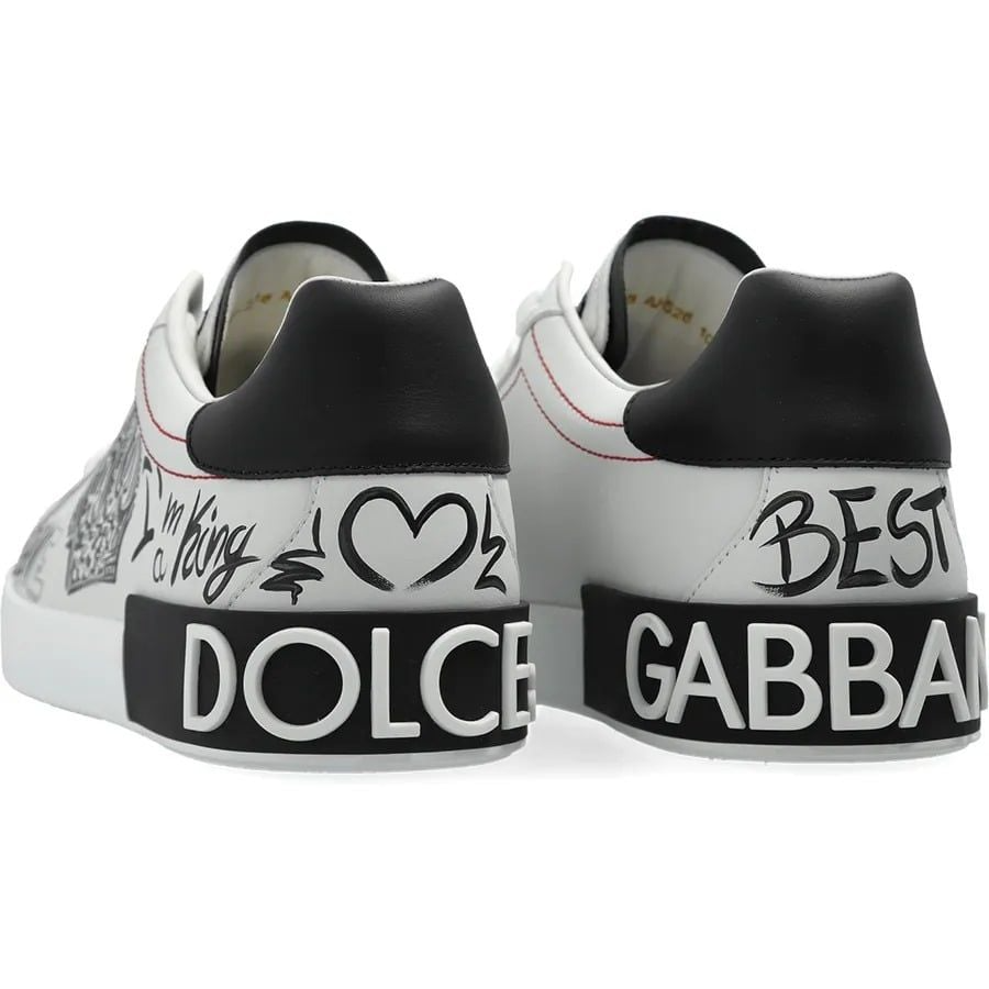 Giày Dolce & Gabbana Graphic Printed 'White' CS1760-A9AG1-89697 - Ảnh 4