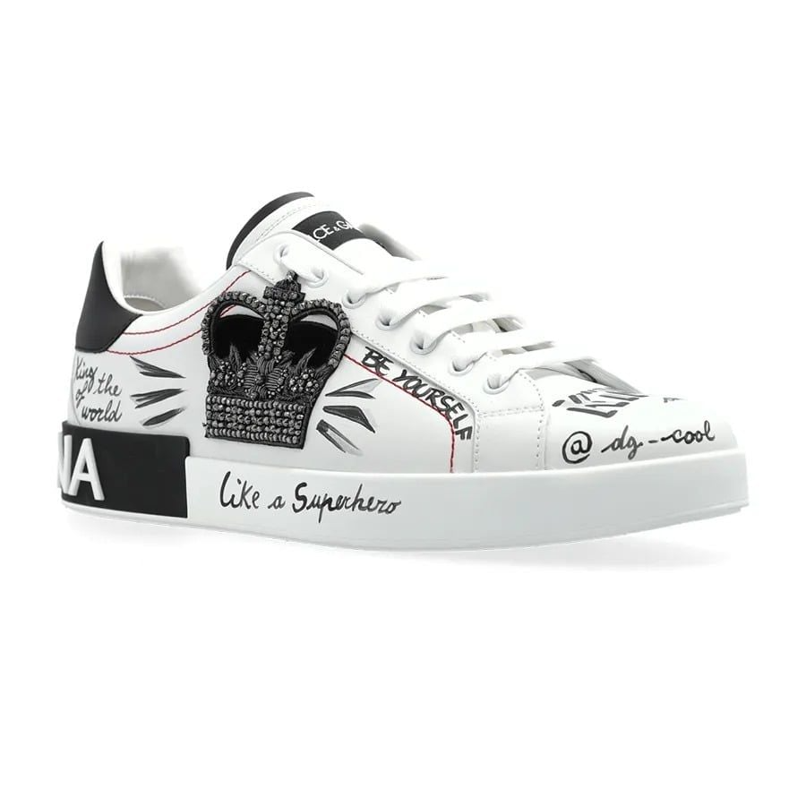 Giày Dolce & Gabbana Graphic Printed 'White' CS1760-A9AG1-89697 - Ảnh 6