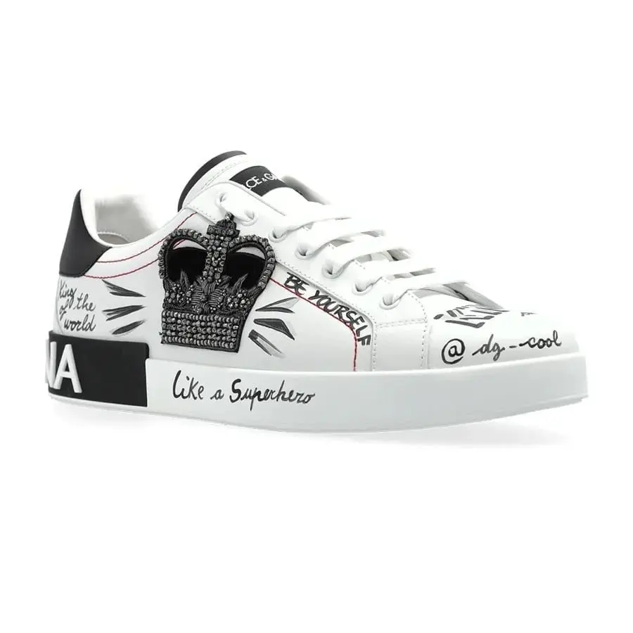 Giày Dolce & Gabbana Graphic Printed 'White' CS1760-A9AG1-89697 - Ảnh 6