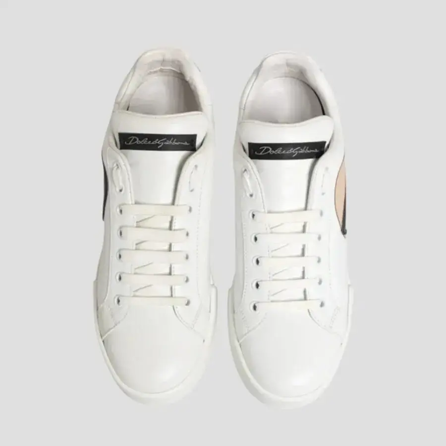 Giày Dolce & Gabbana Patch Portofino 'White' CK0150-AI744-80001 - Ảnh 4