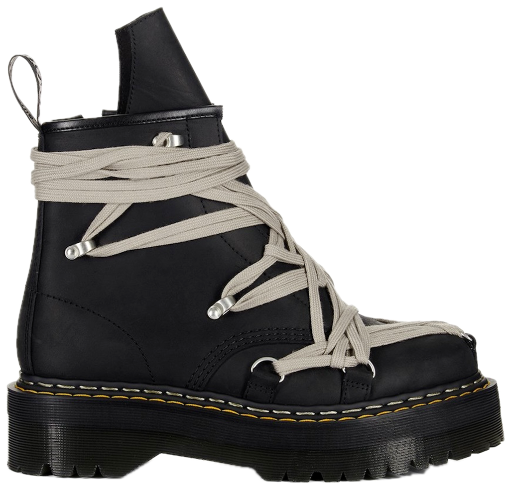 Giày Rick Owens x Dr. Martens 1460 Boots 'Black' DW02E68128001-09