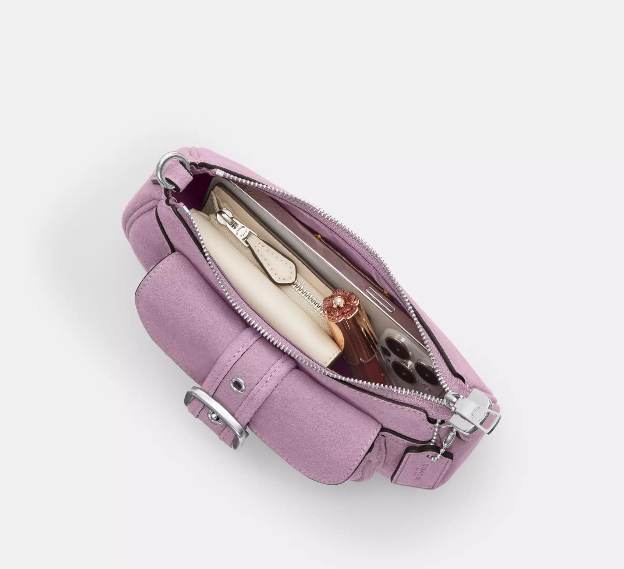 Alternative view of Túi Coach Ashton Mini Shoulder Bag 'Light Violet' CDB12-SVIZ