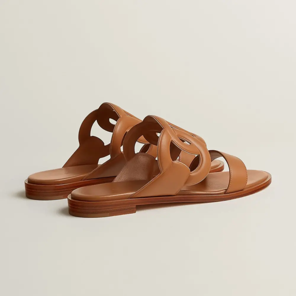 Dép Hermes Lagune Sandal 'Naturel' H252138ZvA3390 - Ảnh 4