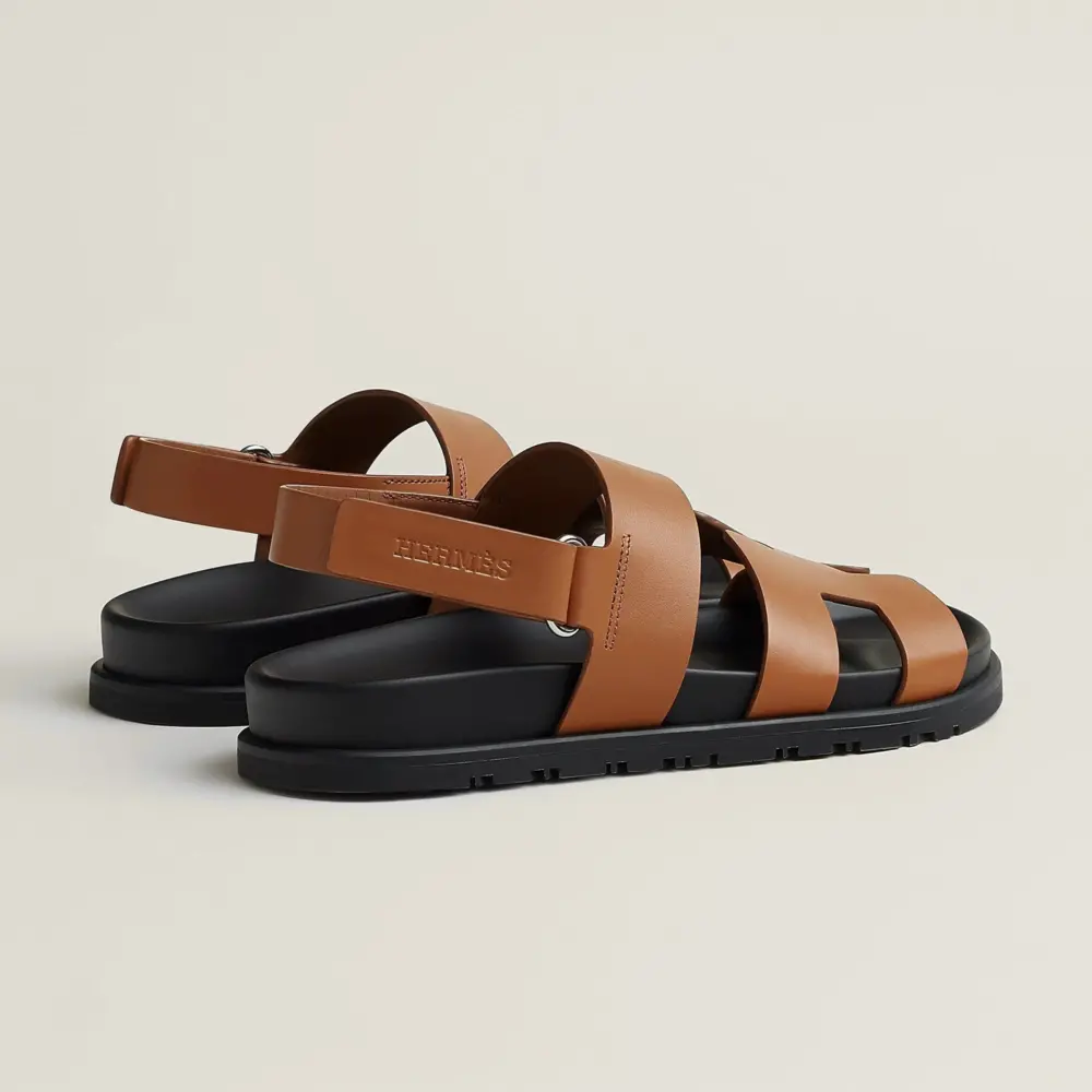 Dép Hermes Genius Sandal 'Naturel' H242159ZvA3365 - Ảnh 4