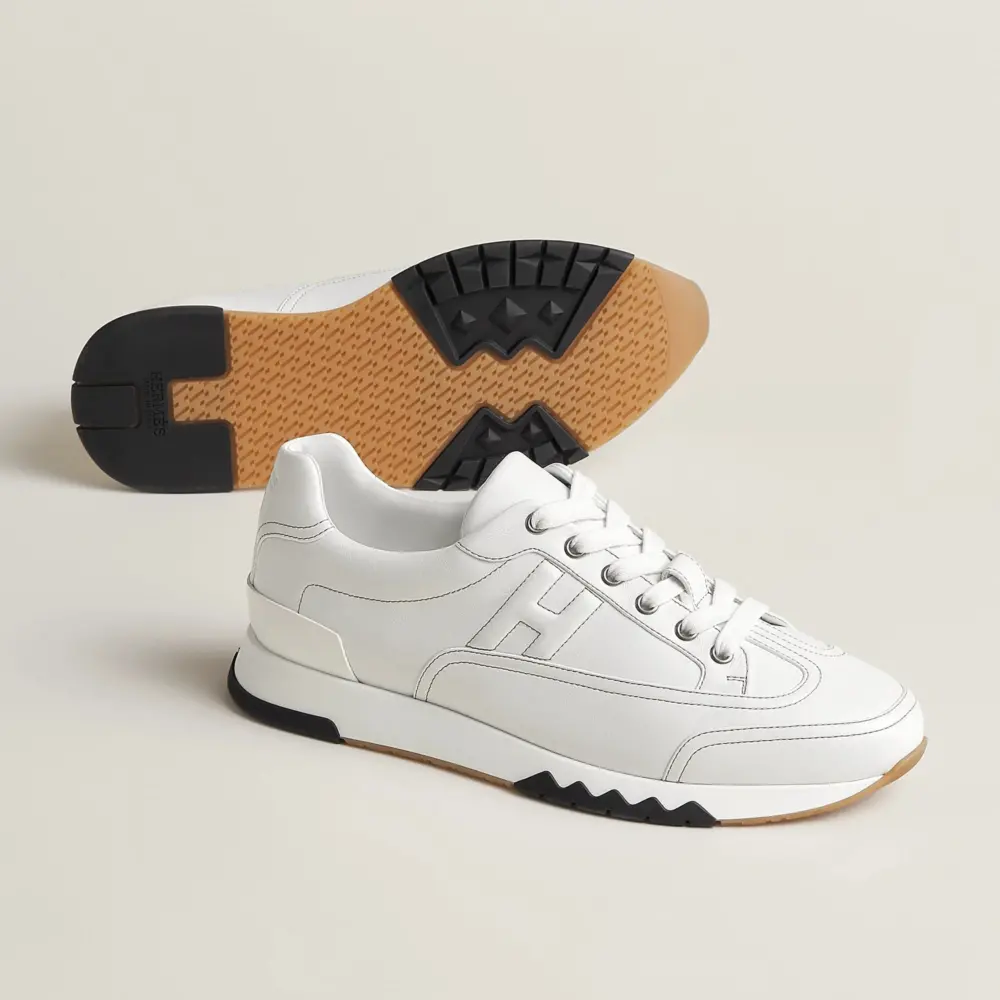 Giày Hermes Trail Sneaker 'Blanc' H191395ZH94420 - Ảnh 4