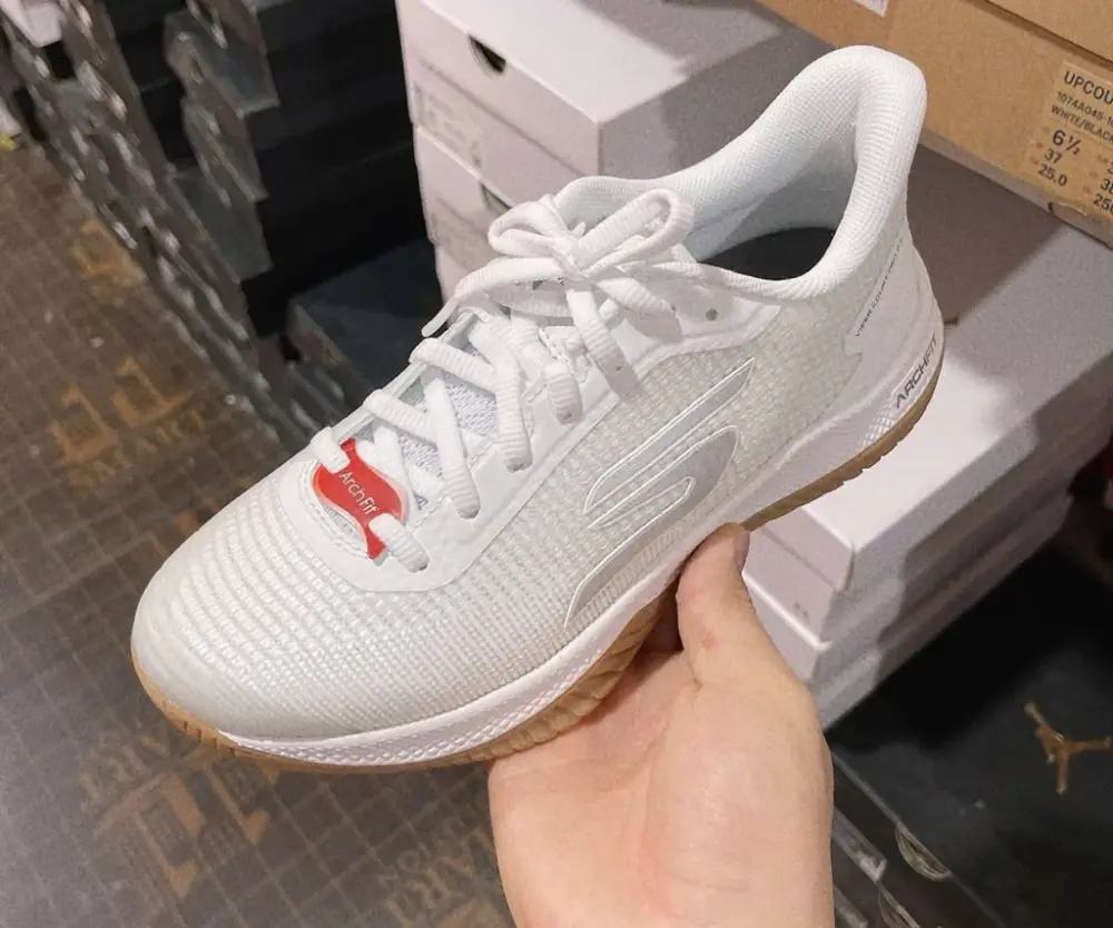 Giày Skechers Viper Court Pro 2.0 ‘White’ 246109C-WHT - Ảnh 3