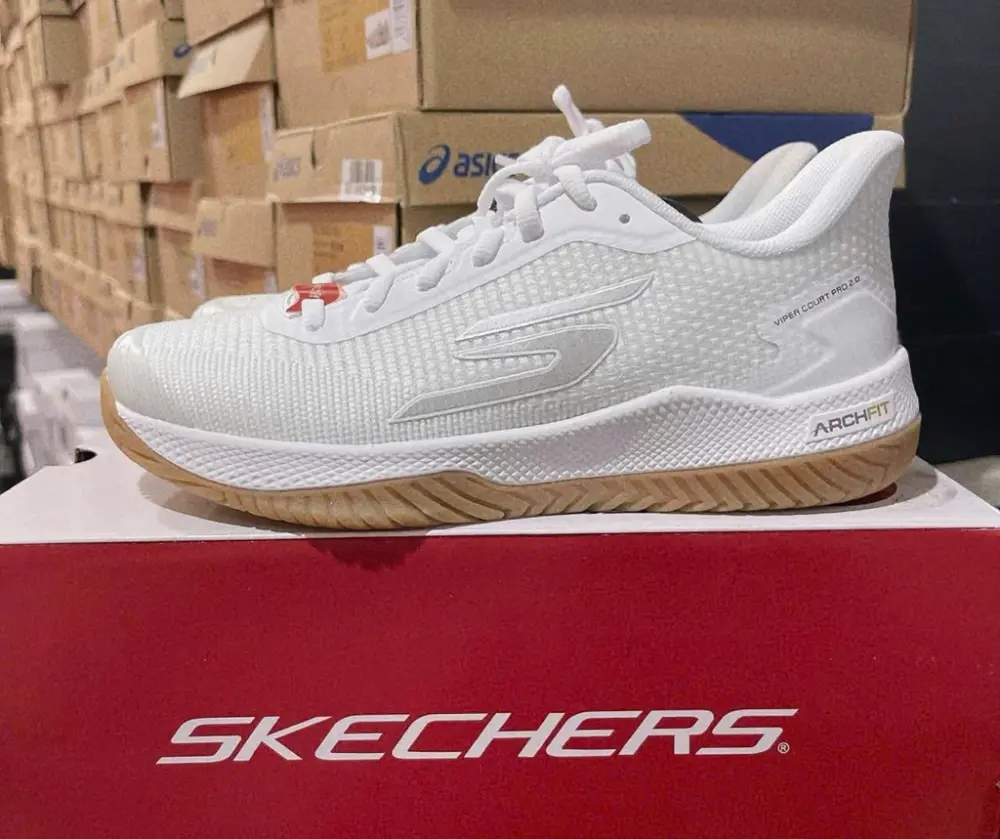 Alternative view of Giày Skechers Viper Court Pro 2.0 ‘White’ 246109C-WHT
