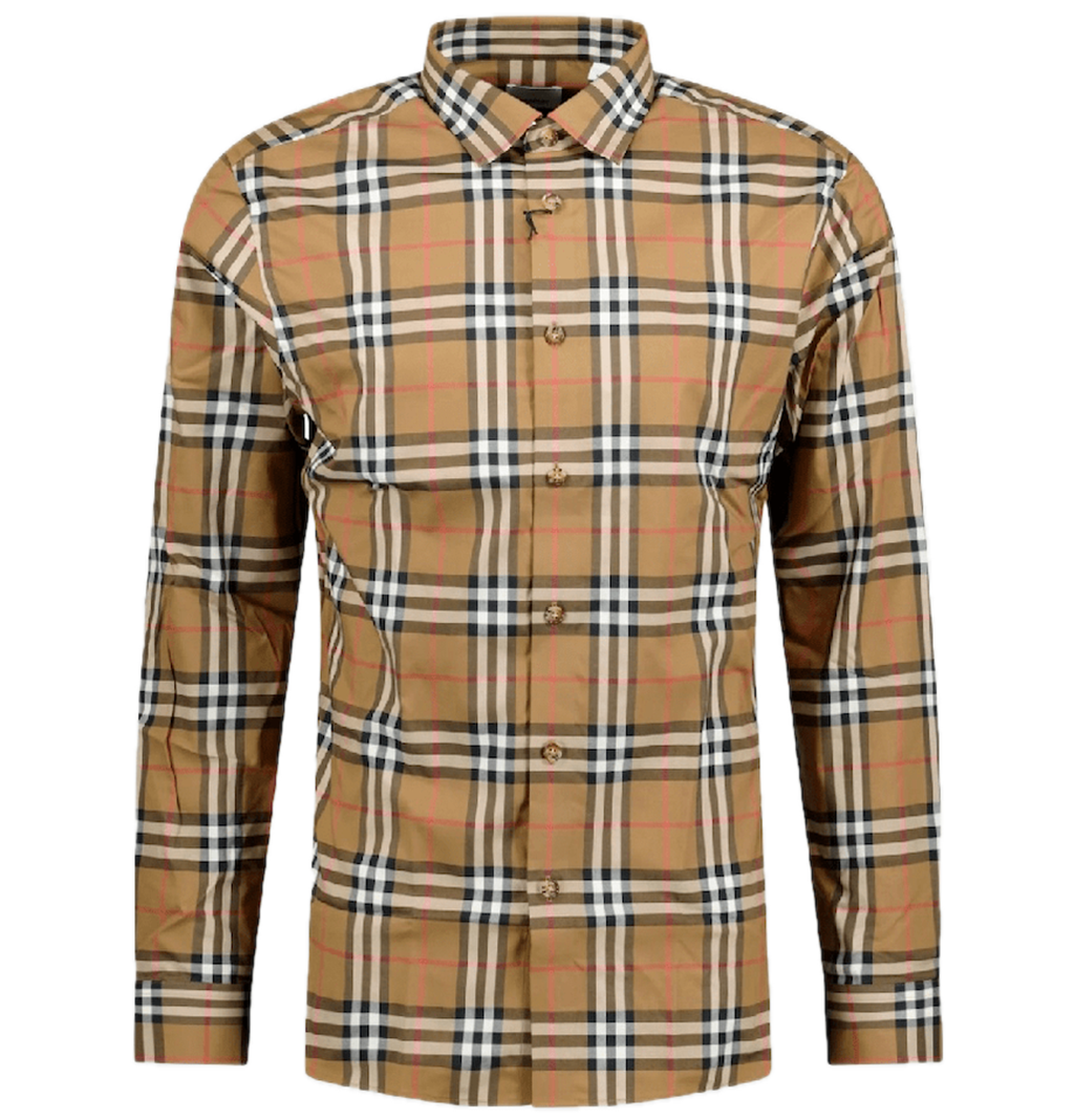 Áo Burberry Shefford Long-sleeve Shirts 'Taupe' 80842951
