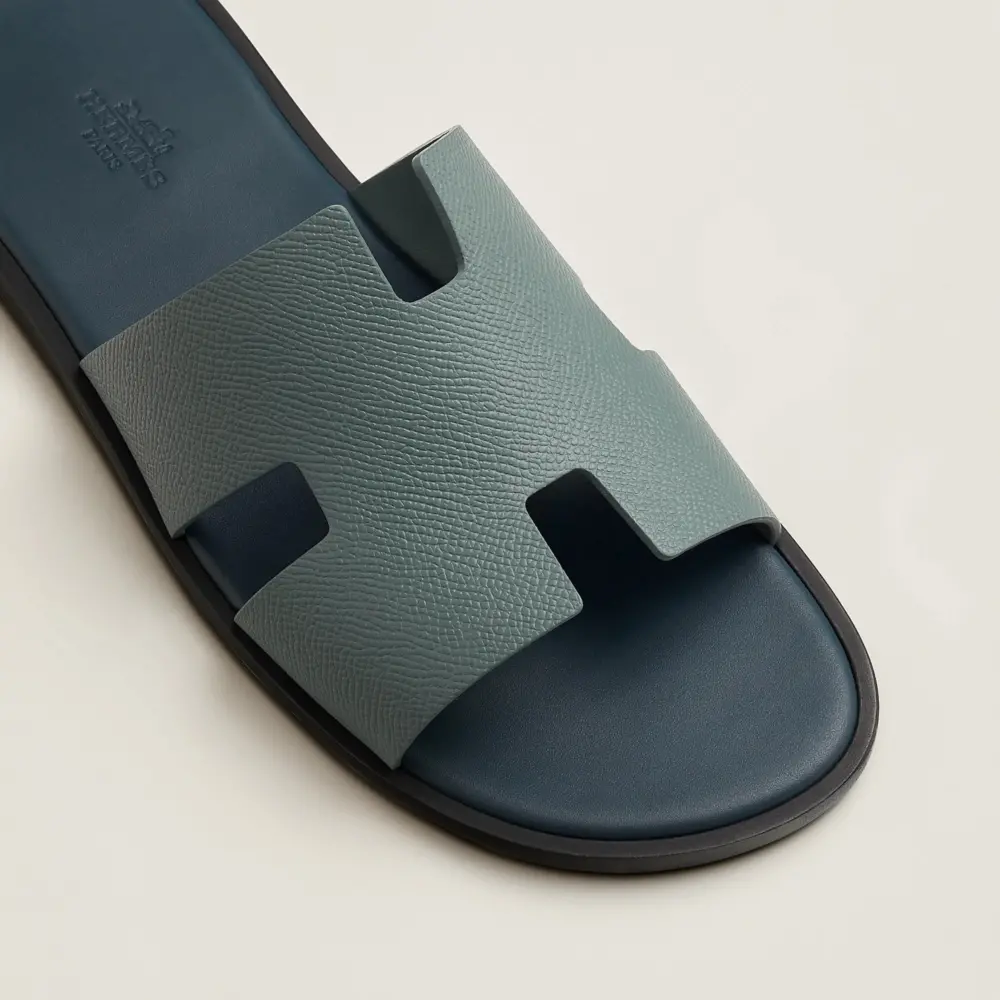 Alternative view of Dép Hermes Izmir Sandal 'Bleu Tonnerre' H221824ZHB1425