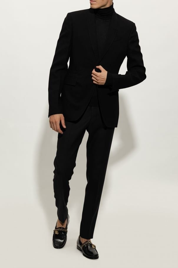 Alternative view of Giày Dolce & Gabbana Chain-trim 'Black' A30154AY92580999