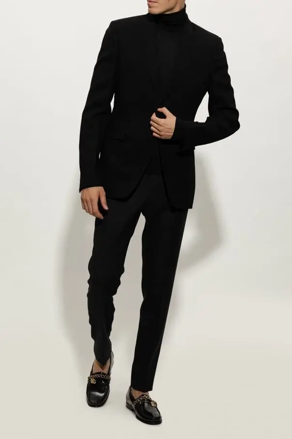 Alternative view of Giày Dolce & Gabbana Chain-trim 'Black' A30154AY92580999