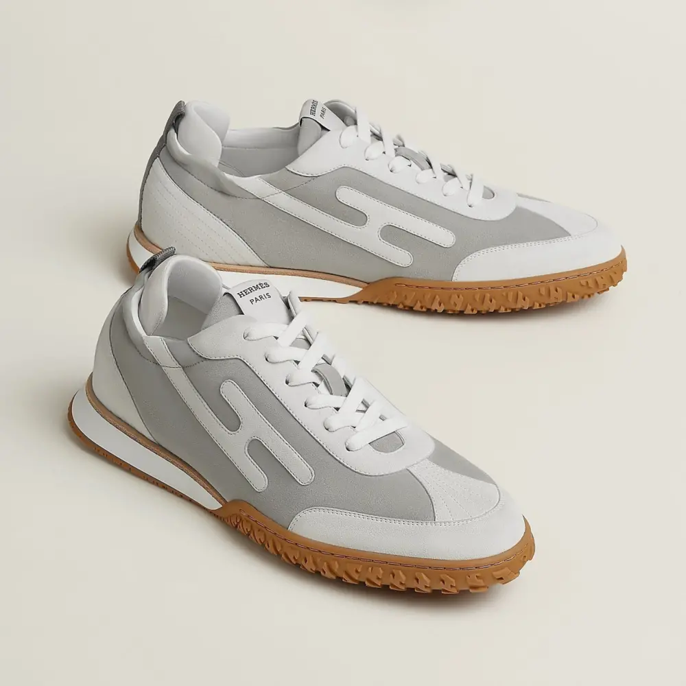 Giày Nam Hermes Jet Sneaker 'Gris Arctique' H242925ZHGT400 - Ảnh 5