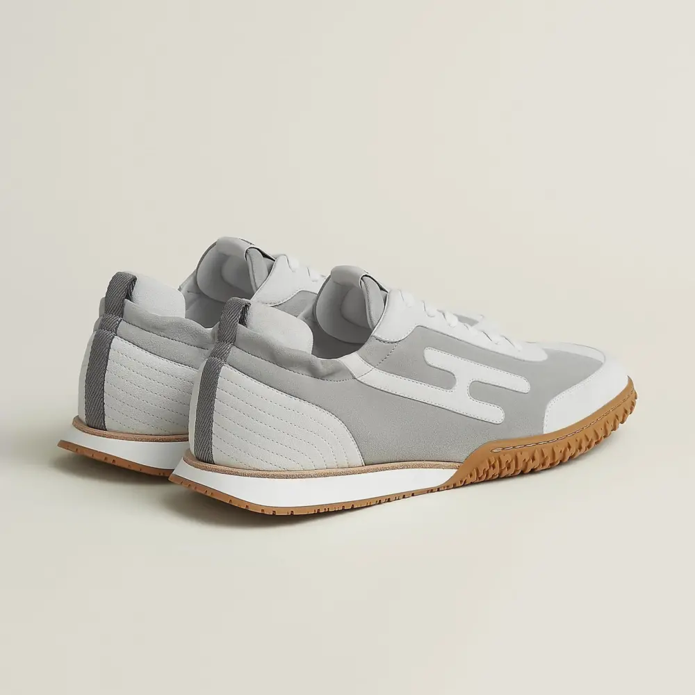 Giày Nam Hermes Jet Sneaker 'Gris Arctique' H242925ZHGT400 - Ảnh 4