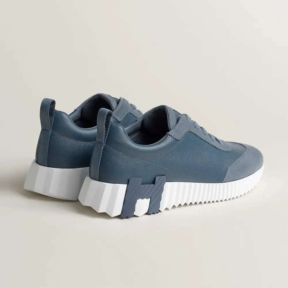 Giày Hermes Bouncing Sneaker 'Bleu Mer' H221176Zv25360 - Ảnh 4