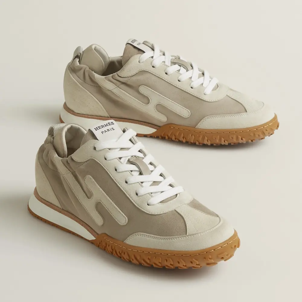 Giày Hermes Jet Sneaker 'Beige Esquisse' H242153ZvNL380 - Ảnh 5