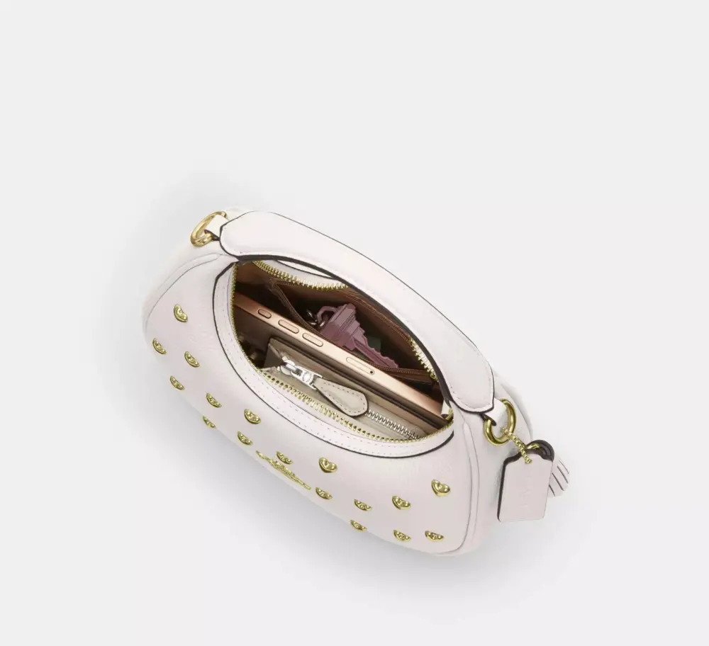 Alternative view of Túi Coach Carmen Mini Crossbody Bag 'Chalk' CDB85-IMCHK