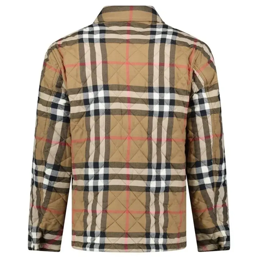 Áo Burberry Vintage Check Printed 'Brown' 8084187 - Ảnh 3