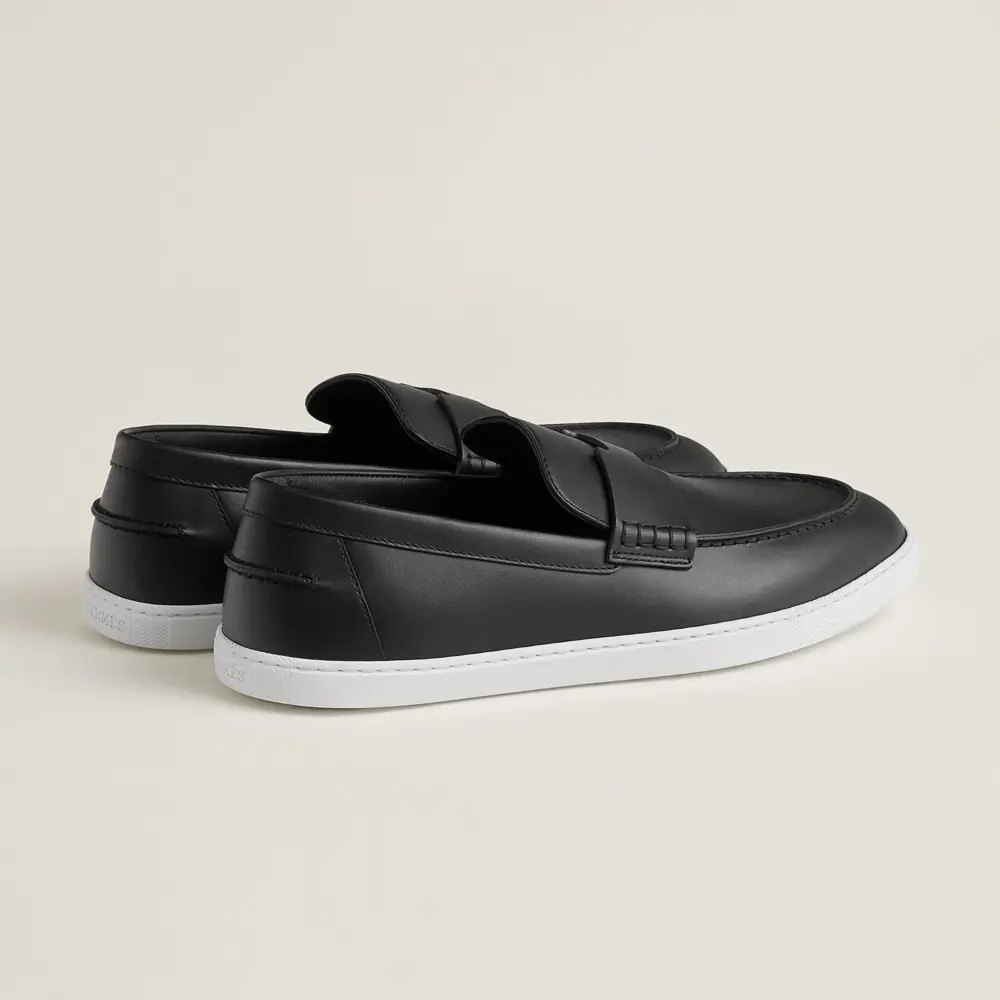 Giày Hermes Job Loafer 'Black' H252908ZA01410 - Ảnh 3