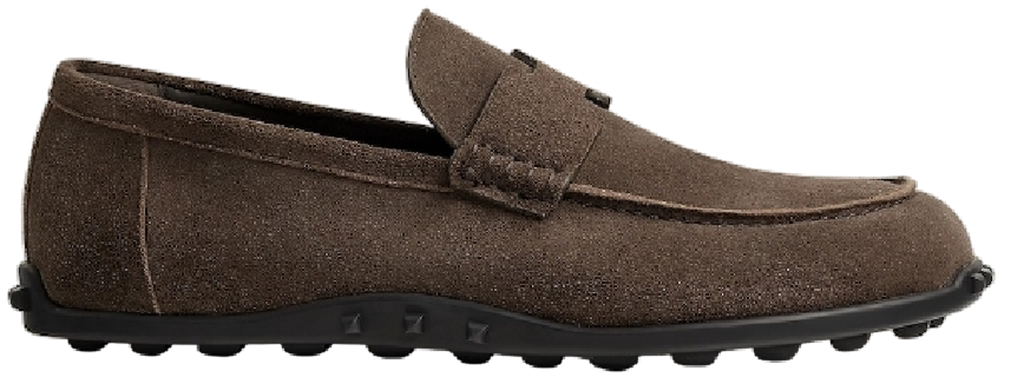 Giày Nam Hermes Lazy Loafer 'Écorce' H252955ZAF7415