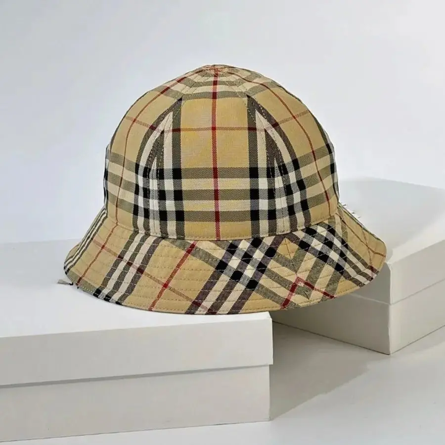 Mũ Burberry Vintage Check Printed 'Beige' 8071150 - Ảnh 4