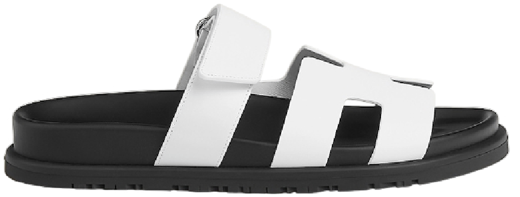 Dép Hermes Chypre Sandal 'Blanc' H222100Zv90360