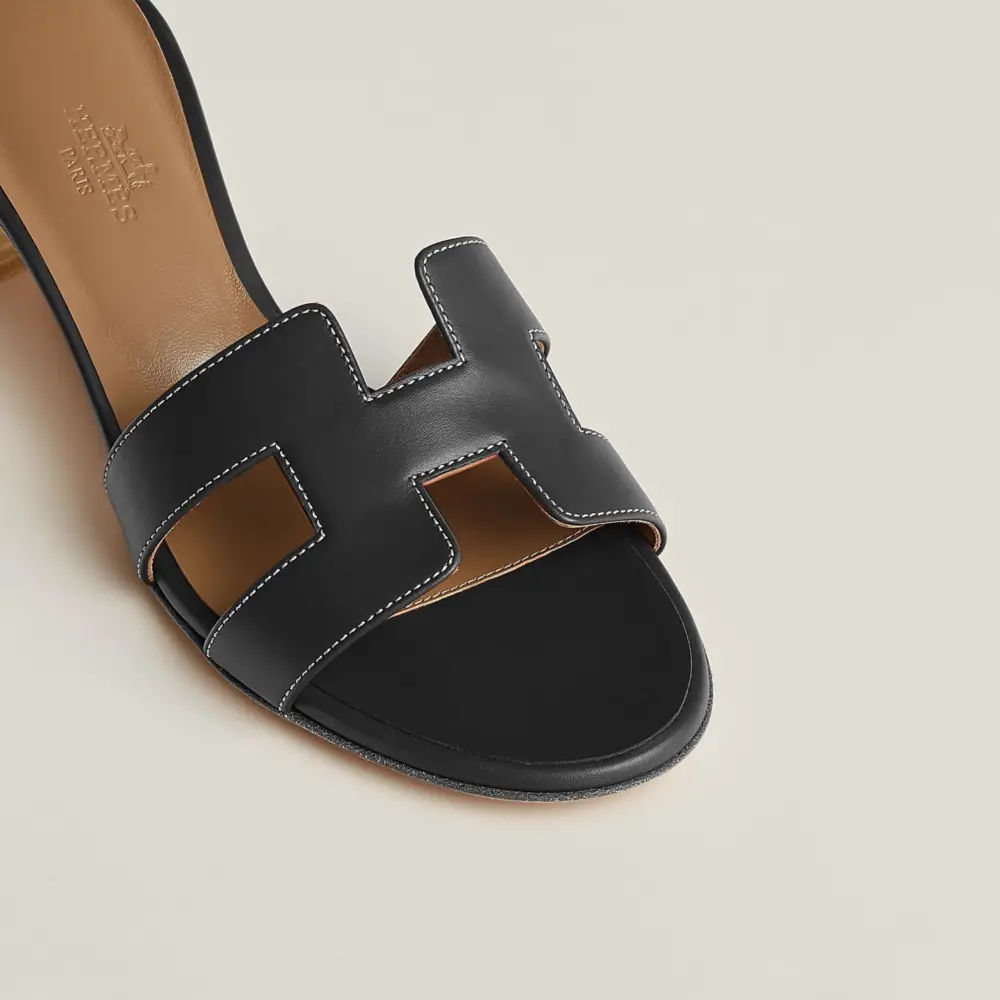 Alternative view of Dép Hermes Oasis Sandal 'Noir' H071002Zv01360