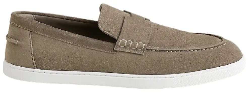 Giày Hermes Job Loafer 'Étoupe' H252843ZAX3410