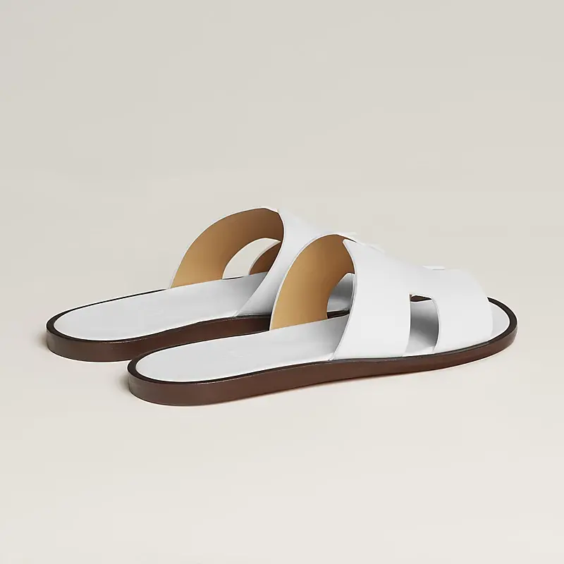 Dép Hermes Izmir 'Blanc' H041141ZH02390 - Ảnh 3