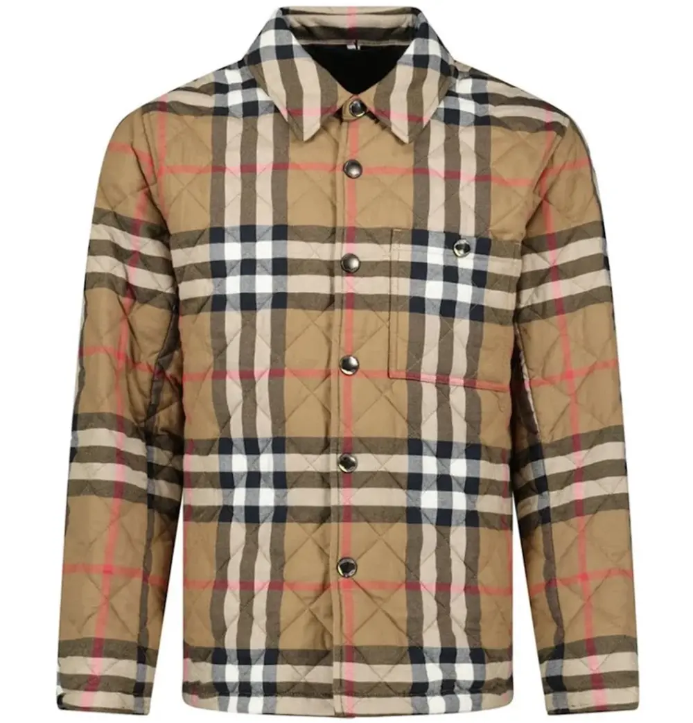 Áo Burberry Vintage Check Printed 'Brown' 8084187