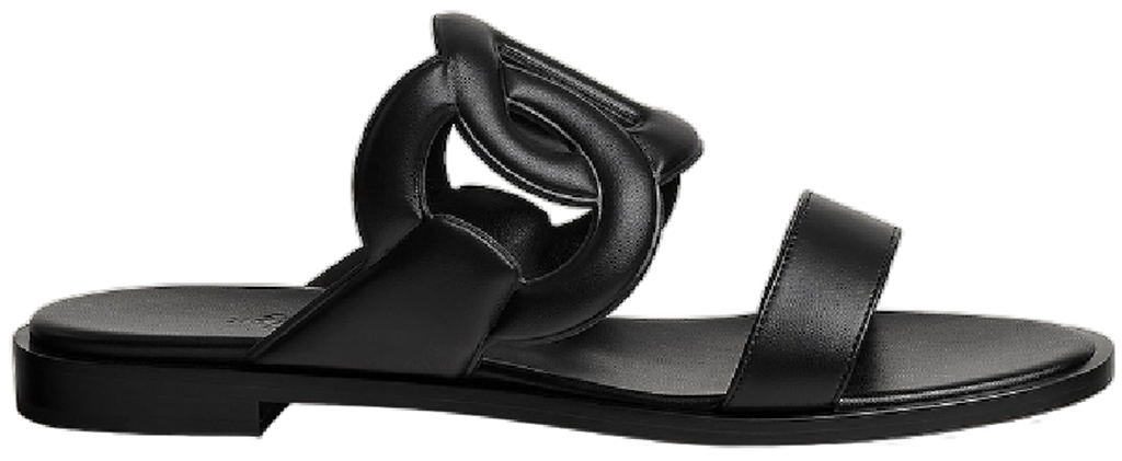 Dép Hermes Lagune Sandal 'Noir' H252138Zv02370