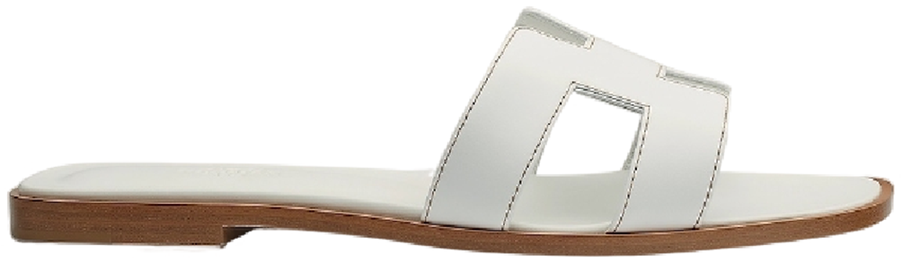 Dép Hermes Oran Sandal 'Blanc' H021056Zv02370