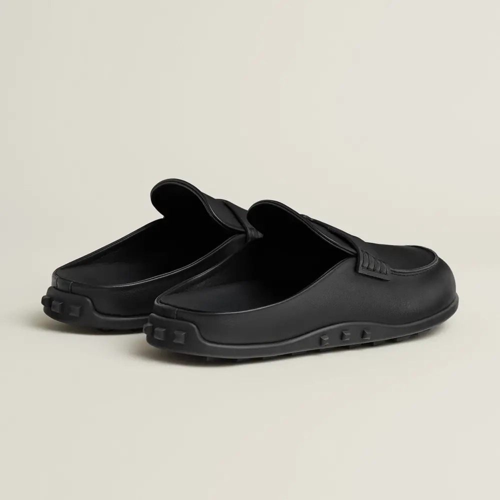 Giày Hermes Mix Mule 'Noir' H261952ZH01410 - Ảnh 3